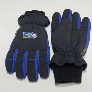 Seattle Seahawks Thinsulate Insulated Gloved Mens Size L/XL Vintage Colorway